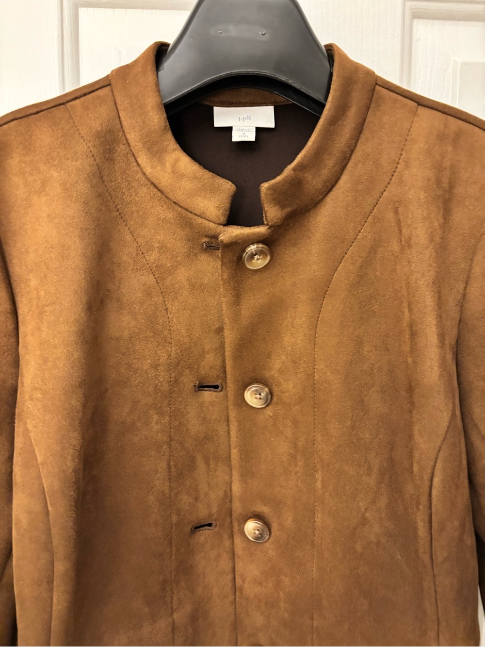 Beautiful Women's Brown Faux Suede Jacket